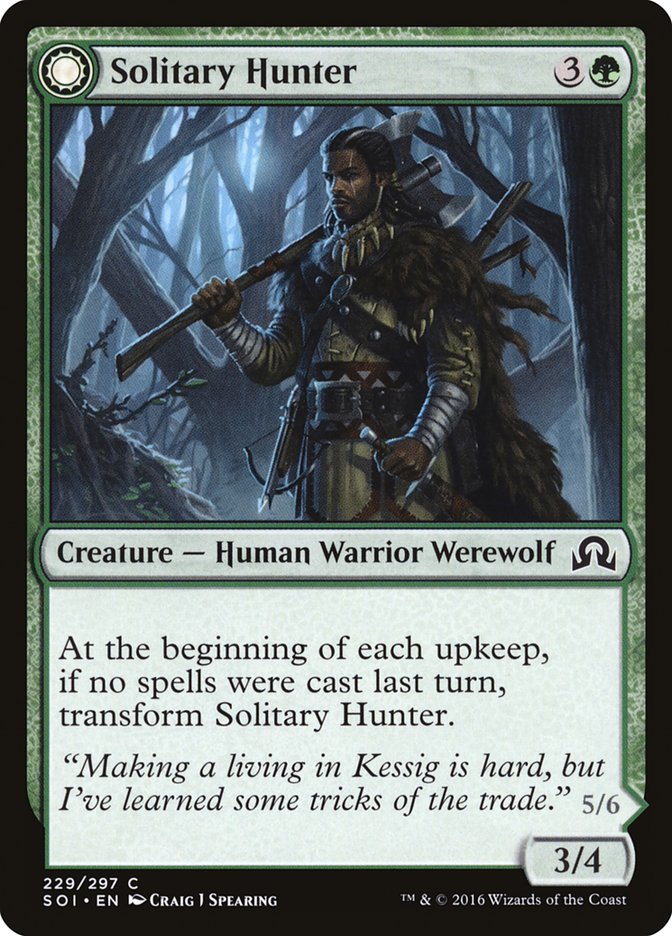 Solitary Hunter // One of the Pack [Shadows over Innistrad] - Magic: The Gathering - Card Brawlers | Quebec | Canada |