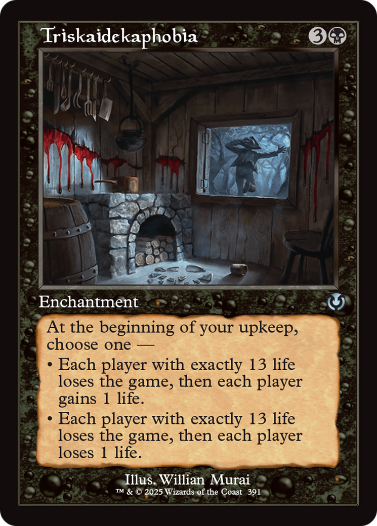 Triskaidekaphobia (Retro Frame) [Innistrad Remastered] - Magic: The Gathering - Card Brawlers | Quebec | Canada |