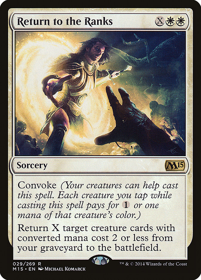 Return to the Ranks [Magic 2015] - Magic: The Gathering - Card Brawlers | Quebec | Canada |