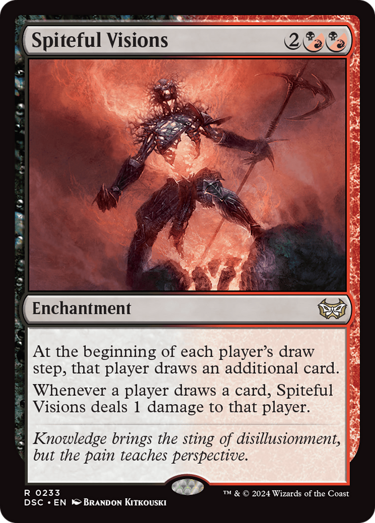 Spiteful Visions [Duskmourn: House of Horror Commander] - Magic: The Gathering - Card Brawlers | Quebec | Canada |