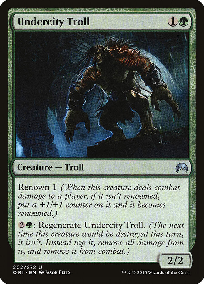 Undercity Troll [Magic Origins] - Magic: The Gathering - Card Brawlers | Quebec | Canada |
