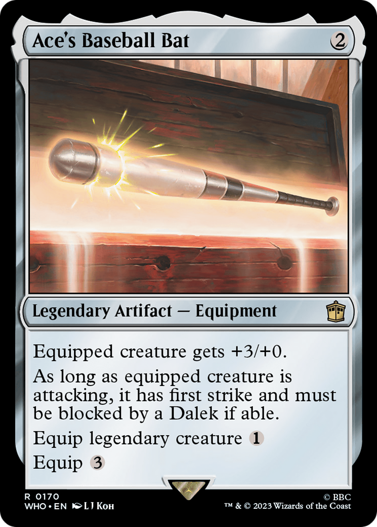 Ace's Baseball Bat [Doctor Who] - Magic: The Gathering - Card Brawlers | Quebec | Canada |