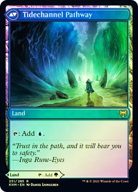 Barkchannel Pathway // Tidechannel Pathway [Kaldheim Prerelease Promos] - Magic: The Gathering - Card Brawlers | Quebec | Canada |
