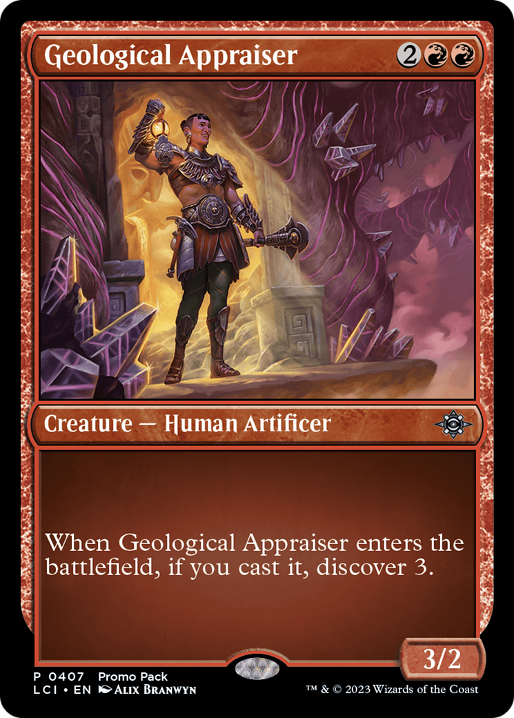Geological Appraiser [The Lost Caverns of Ixalan Promos] - Magic: The Gathering - Card Brawlers | Quebec | Canada |