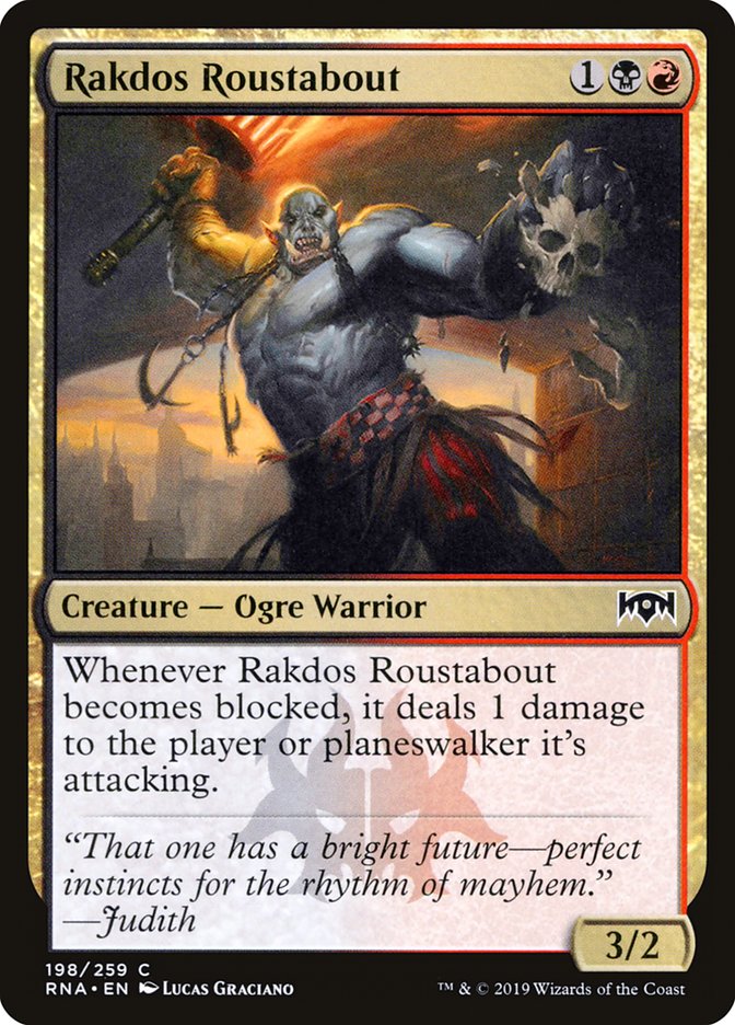 Rakdos Roustabout [Ravnica Allegiance] - Magic: The Gathering - Card Brawlers | Quebec | Canada |