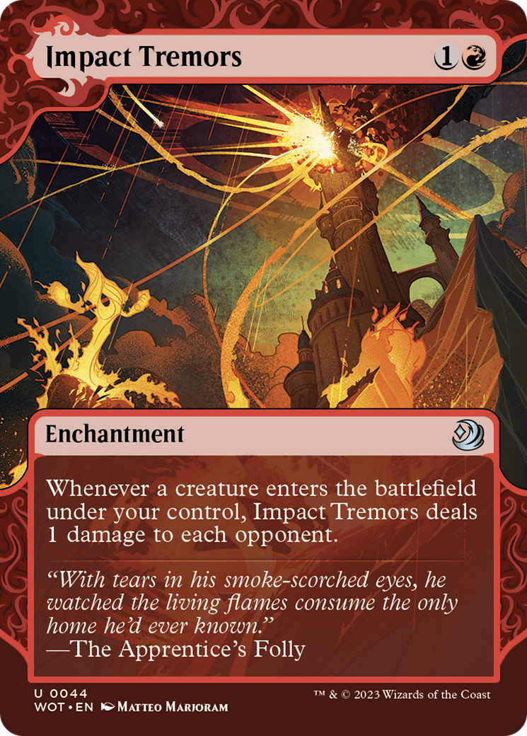 Impact Tremors [Wilds of Eldraine: Enchanting Tales] - Magic: The Gathering - Card Brawlers | Quebec | Canada |