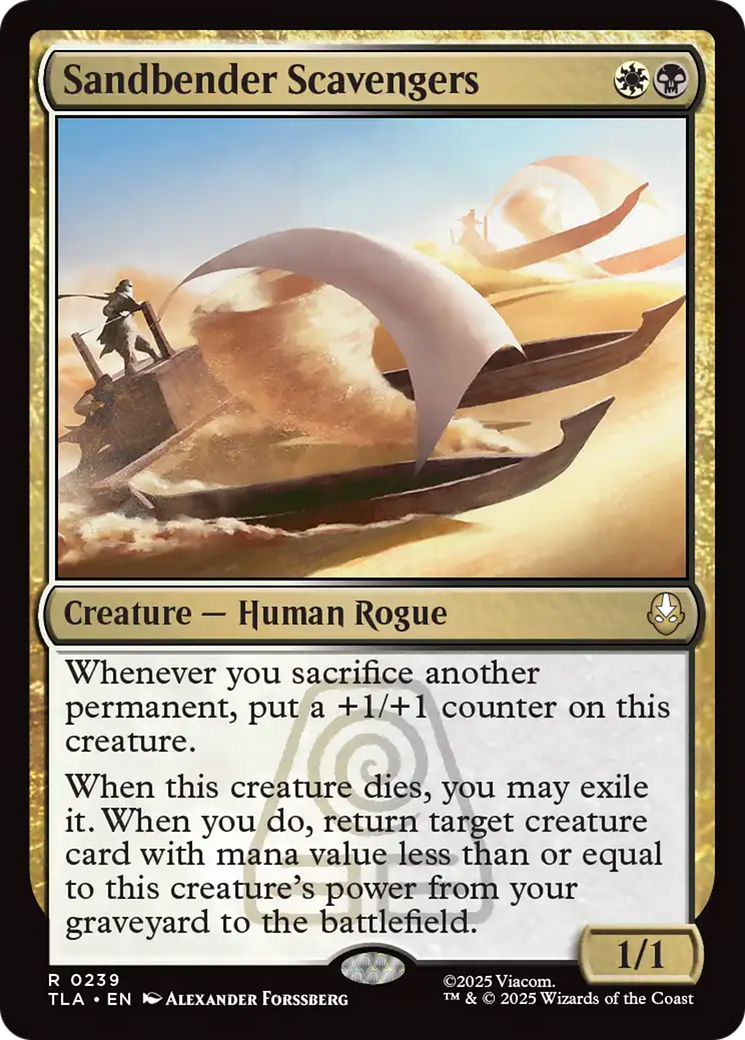 Sandbender Scavengers [Avatar: The Last Airbender] - Magic: The Gathering - Card Brawlers | Quebec | Canada |