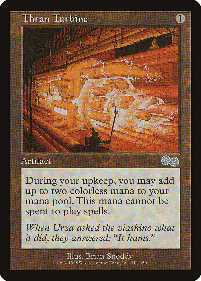 Thran Turbine [Urza's Saga] - Magic: The Gathering - Card Brawlers | Quebec | Canada |