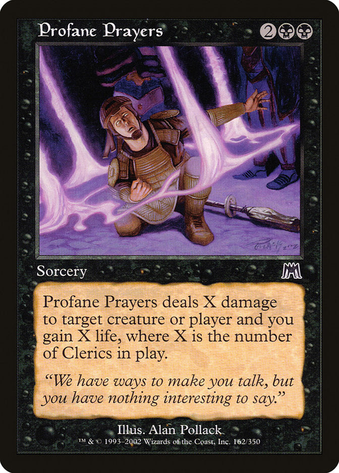 Profane Prayers [Onslaught] - Magic: The Gathering - Card Brawlers | Quebec | Canada |