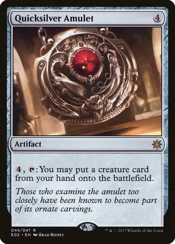 Quicksilver Amulet [Explorers of Ixalan] - Magic: The Gathering - Card Brawlers | Quebec | Canada |