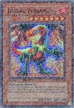 Jurrac Tyrannus [DT02-EN068] Super Rare - Yu-Gi-Oh! - Card Brawlers | Quebec | Canada |