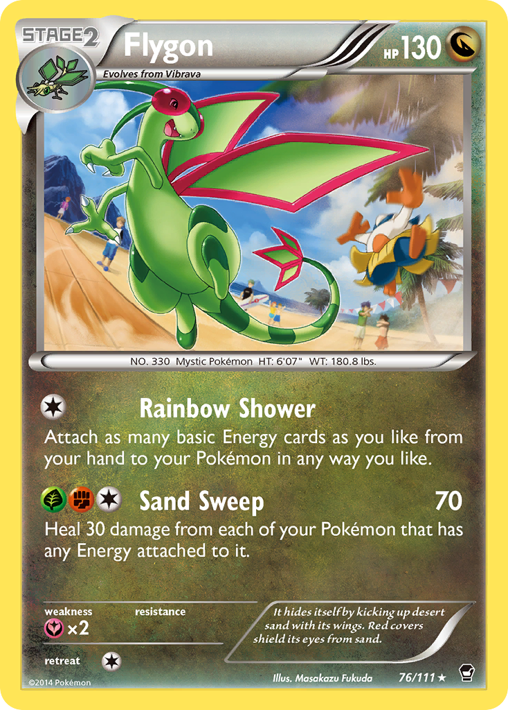 Flygon (76/111) [XY: Furious Fists] - Pokémon - Card Brawlers | Quebec | Canada |