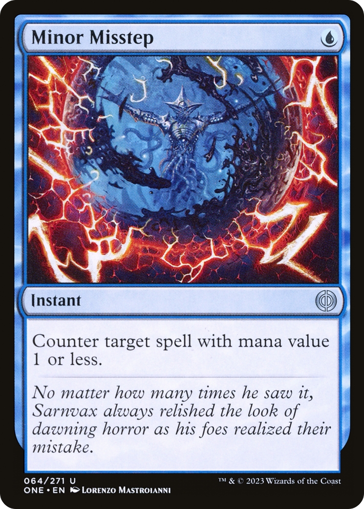 Minor Misstep [Phyrexia: All Will Be One] - Magic: The Gathering - Card Brawlers | Quebec | Canada |