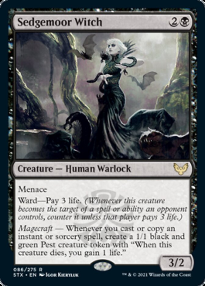 Sedgemoor Witch [Strixhaven: School of Mages] - Magic: The Gathering - Card Brawlers | Quebec | Canada |