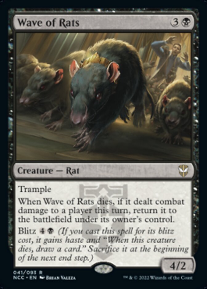 Wave of Rats [Streets of New Capenna Commander] - Magic: The Gathering - Card Brawlers | Quebec | Canada |