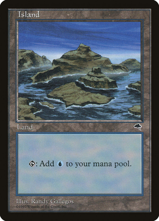 Island (Signature on Right / Blue Sky) [Tempest] - Magic: The Gathering - Card Brawlers | Quebec | Canada |