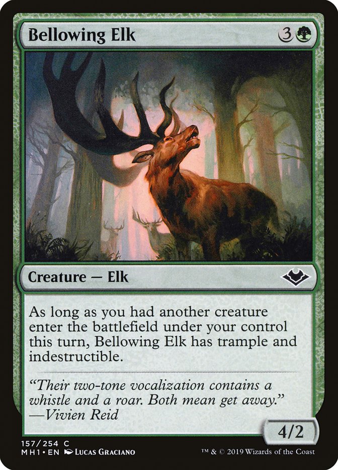 Bellowing Elk [Modern Horizons] - Magic: The Gathering - Card Brawlers | Quebec | Canada |