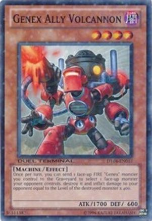 Genex Ally Volcannon [DT04-EN014] Common - Yu-Gi-Oh! - Card Brawlers | Quebec | Canada |