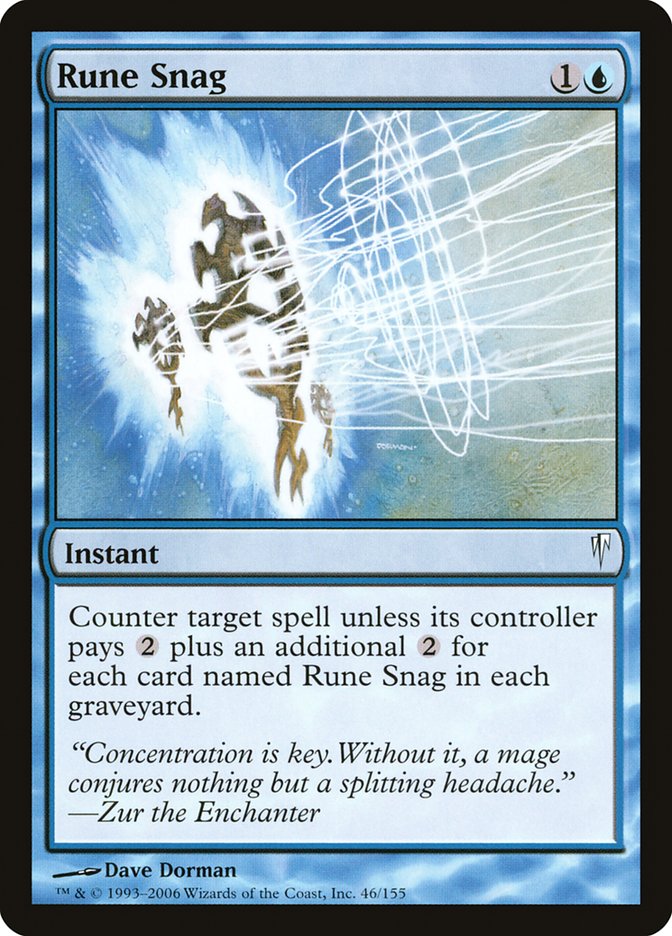 Rune Snag [Coldsnap] - Magic: The Gathering - Card Brawlers | Quebec | Canada |