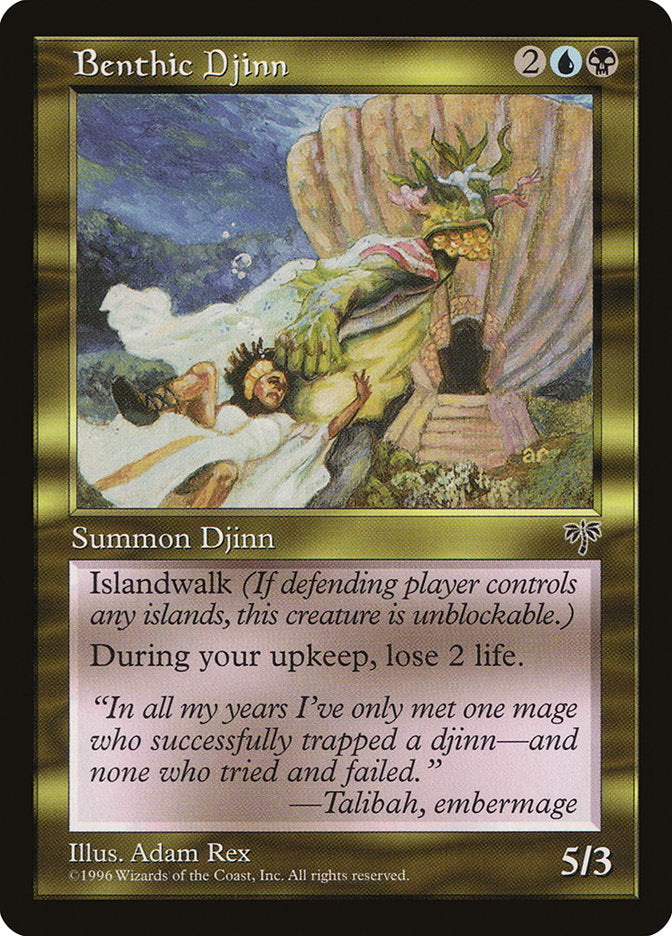 Benthic Djinn [Mirage] - Magic: The Gathering - Card Brawlers | Quebec | Canada |