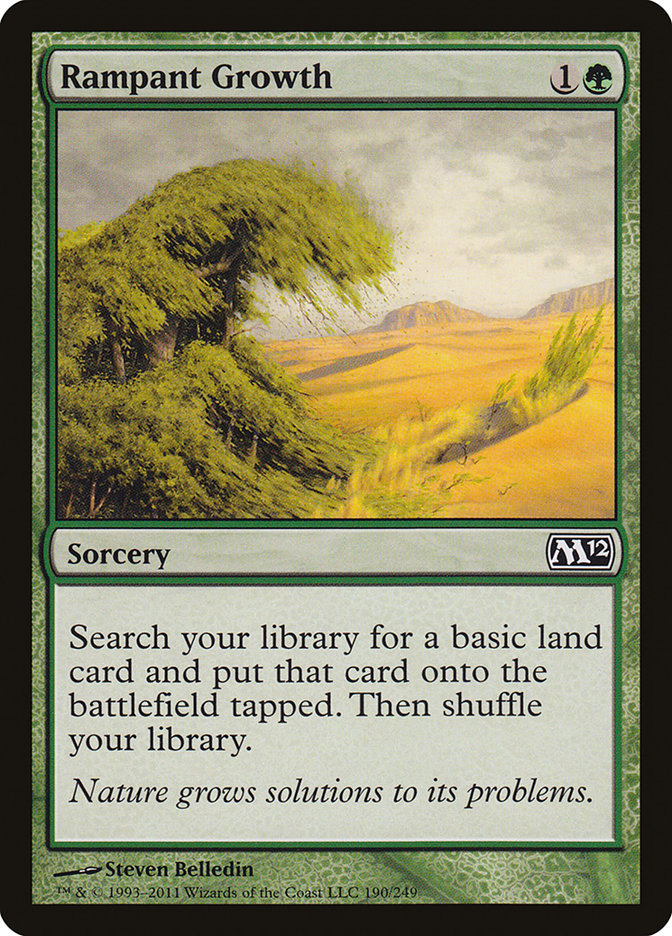 Rampant Growth [Magic 2012] - Magic: The Gathering - Card Brawlers | Quebec | Canada |