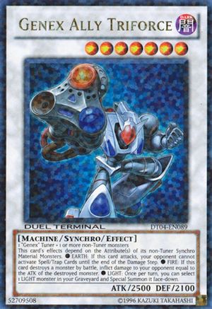 Genex Ally Triforce [DT04-EN089] Ultra Rare - Yu-Gi-Oh! - Card Brawlers | Quebec | Canada |