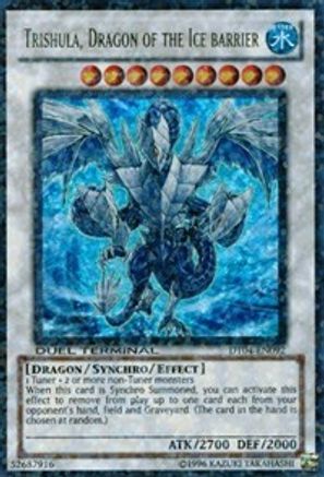 Trishula, Dragon de la Barrière de Glace [DT04-EN092] Ultra Rare 