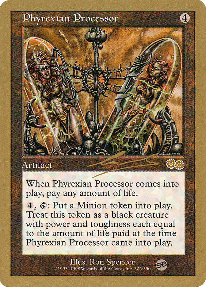 Phyrexian Processor (Nicolas Labarre) (SB) [World Championship Decks 2000] - Magic: The Gathering - Card Brawlers | Quebec | Canada |