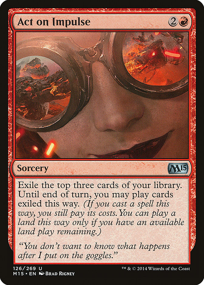 Act on Impulse [Magic 2015] - Magic: The Gathering - Card Brawlers | Quebec | Canada |