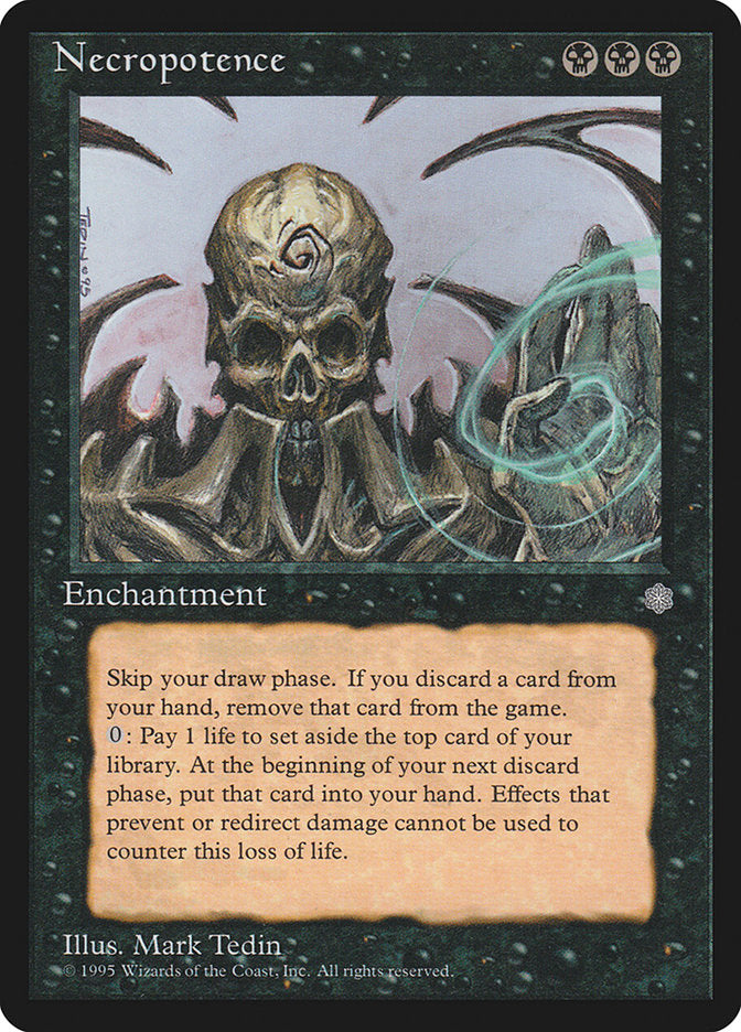 Necropotence [Ice Age] - Magic: The Gathering - Card Brawlers | Quebec | Canada |
