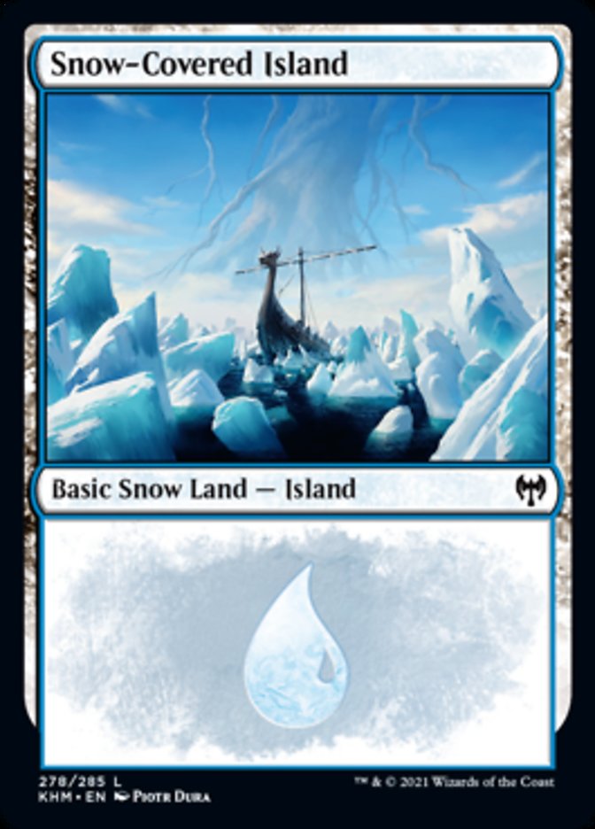 Snow-Covered Island (278) [Kaldheim] - Magic: The Gathering - Card Brawlers | Quebec | Canada |