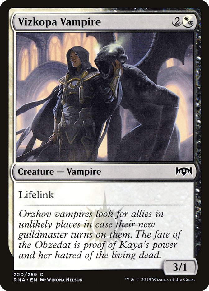 Vizkopa Vampire [Ravnica Allegiance] - Magic: The Gathering - Card Brawlers | Quebec | Canada |