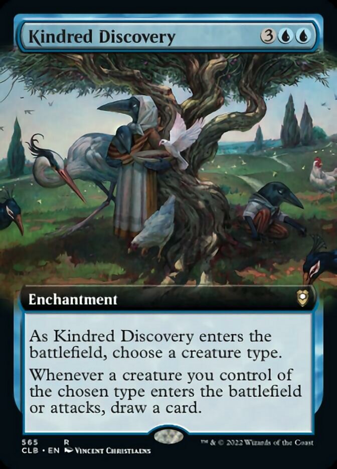 Kindred Discovery (Extended Art) [Commander Legends: Battle for Baldur's Gate] - Magic: The Gathering - Card Brawlers | Quebec | Canada |