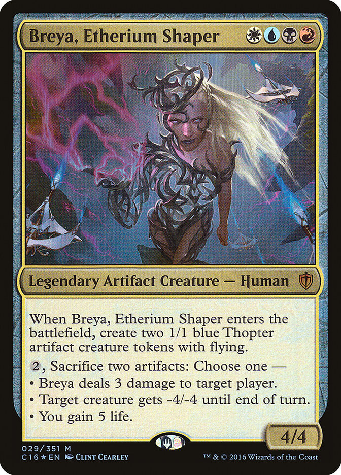 Breya, Etherium Shaper [Commander 2016] - Magic: The Gathering - Card Brawlers | Quebec | Canada |
