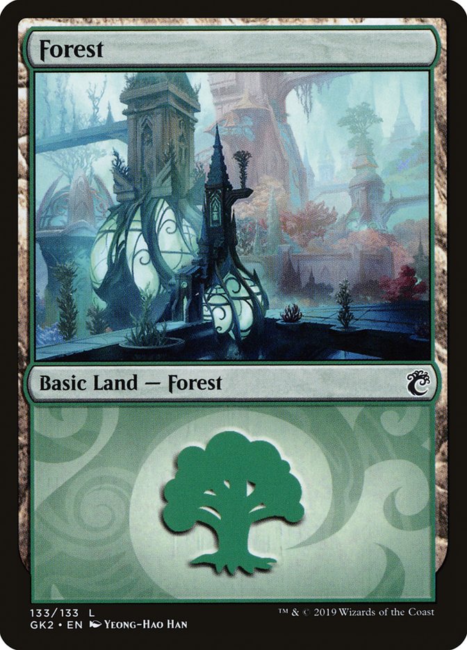 Forest (133) [Ravnica Allegiance Guild Kit] - Magic: The Gathering - Card Brawlers | Quebec | Canada |