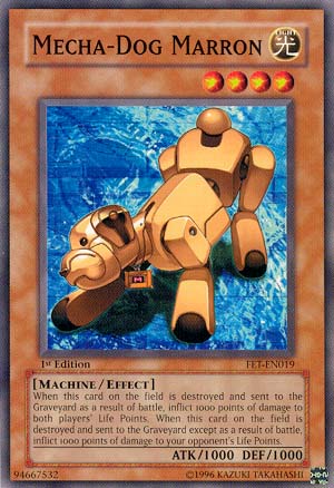Mecha-Dog Marron [FET-EN019] Common - Yu-Gi-Oh! - Card Brawlers | Quebec | Canada |