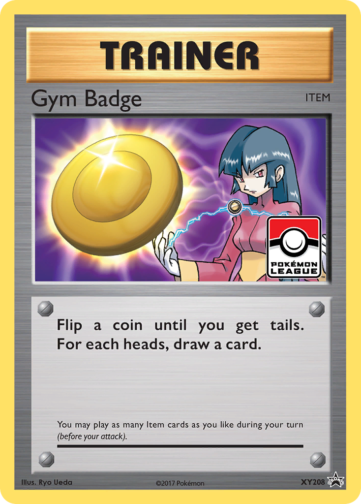 Gym Badge (XY208) (Sabrina) [XY: Black Star Promos] - Pokémon - Card Brawlers | Quebec | Canada |