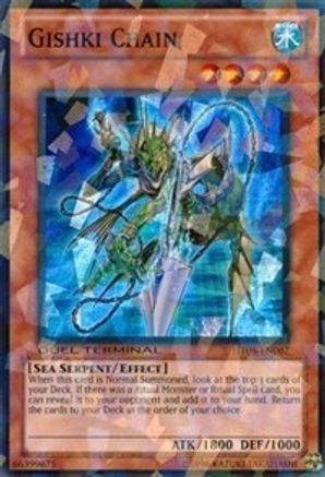 Gishki Chain [DT05-EN067] Super Rare - Yu-Gi-Oh! - Card Brawlers | Quebec | Canada |