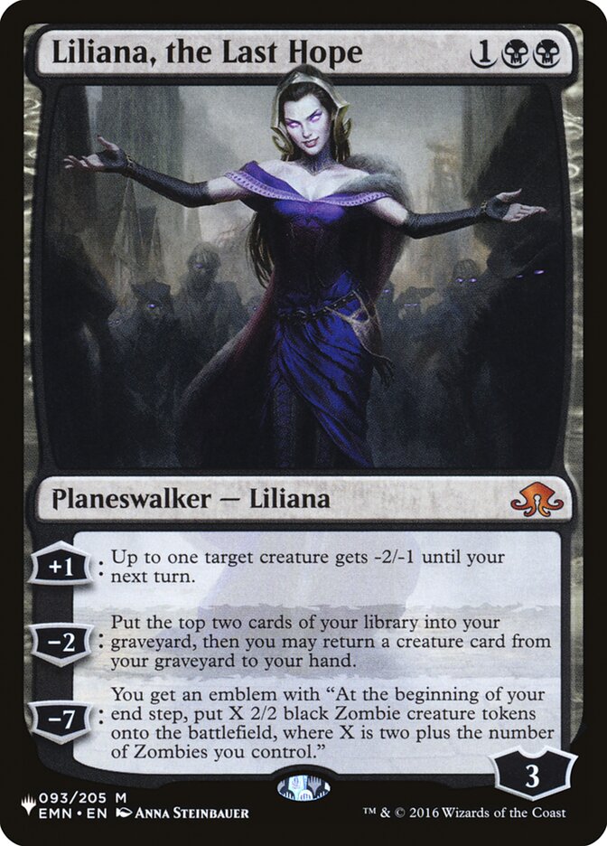 Liliana, the Last Hope [The List] - Magic: The Gathering - Card Brawlers | Quebec | Canada |