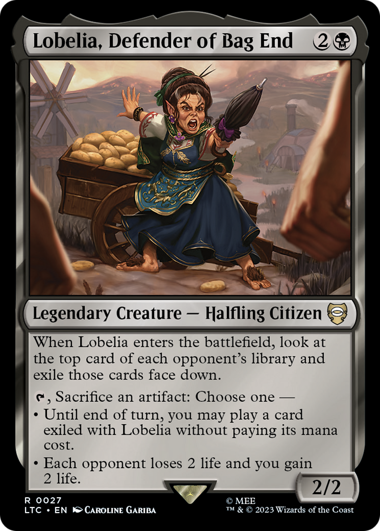 Lobelia, Defender of Bag End [The Lord of the Rings: Tales of Middle-Earth Commander] - Magic: The Gathering - Card Brawlers | Quebec | Canada |