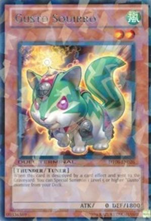 Gusto Squirro [DT06-EN026] Rare - Yu-Gi-Oh! - Card Brawlers | Quebec | Canada |