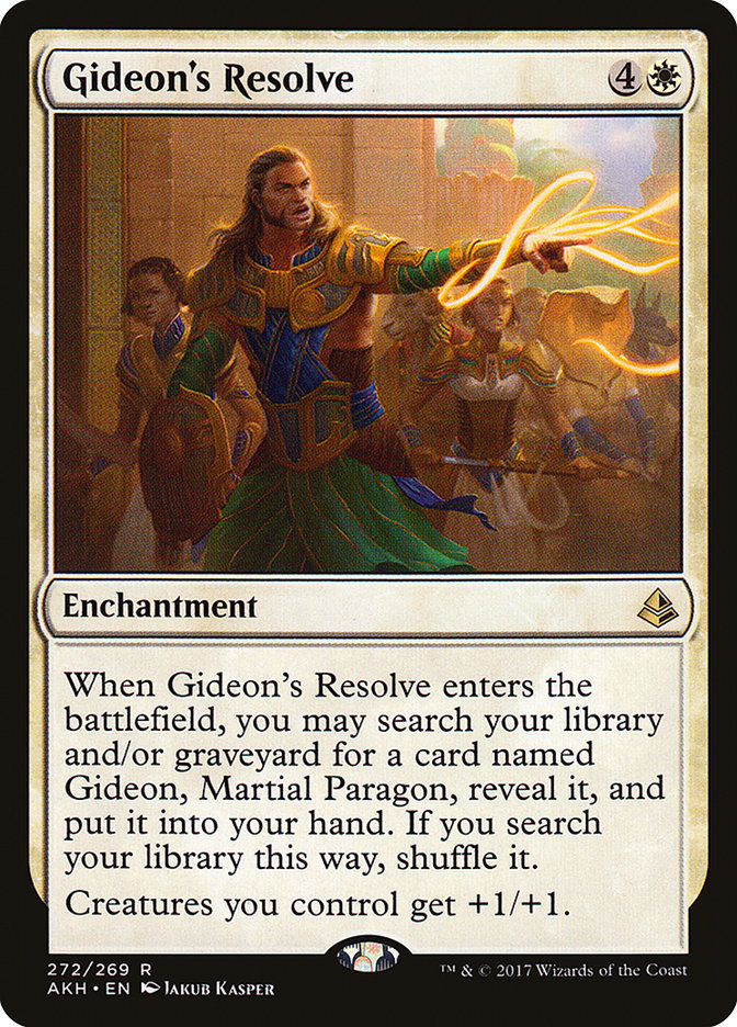Gideon's Resolve [Amonkhet] - Magic: The Gathering - Card Brawlers | Quebec | Canada |