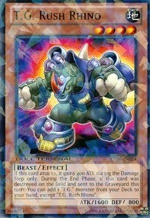 T.G. Rush Rhino [DT06-EN054] Common - Yu-Gi-Oh! - Card Brawlers | Quebec | Canada |