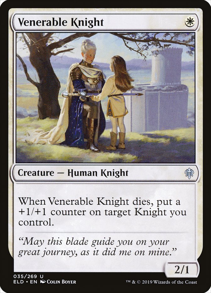 Venerable Knight [Throne of Eldraine] - Magic: The Gathering - Card Brawlers | Quebec | Canada |