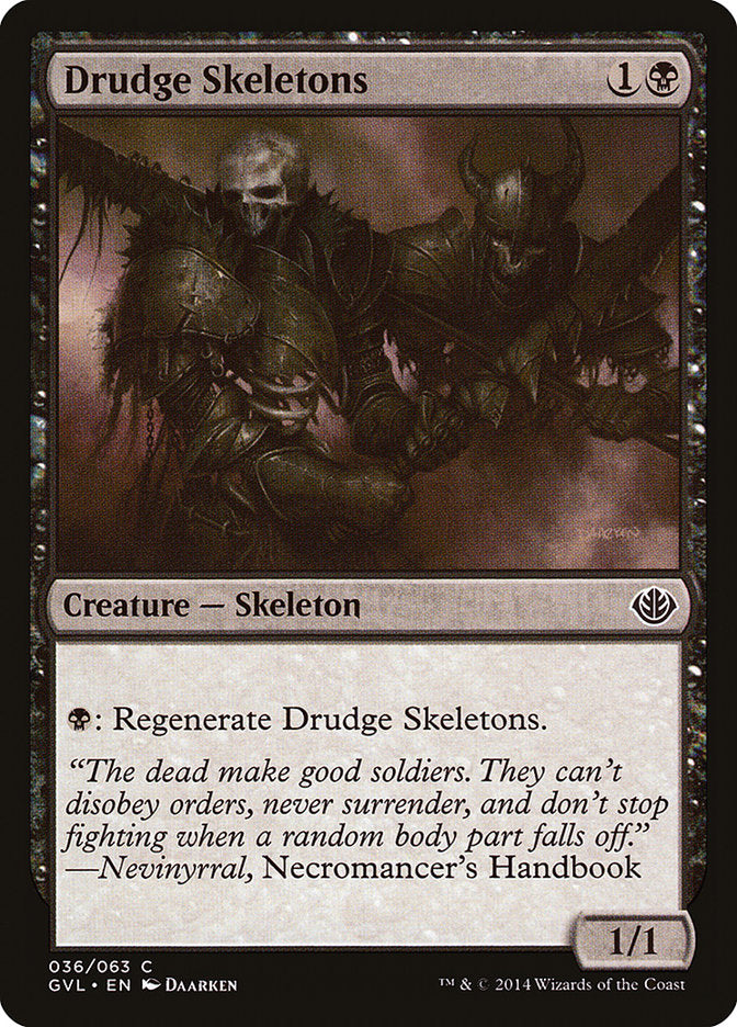 Drudge Skeletons (Garruk vs. Liliana) [Duel Decks Anthology] - Magic: The Gathering - Card Brawlers | Quebec | Canada |