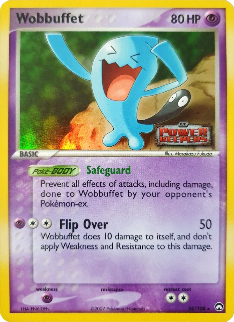 Wobbuffet (24/108) (Stamped) [EX: Power Keepers] - Pokémon - Card Brawlers | Quebec | Canada |