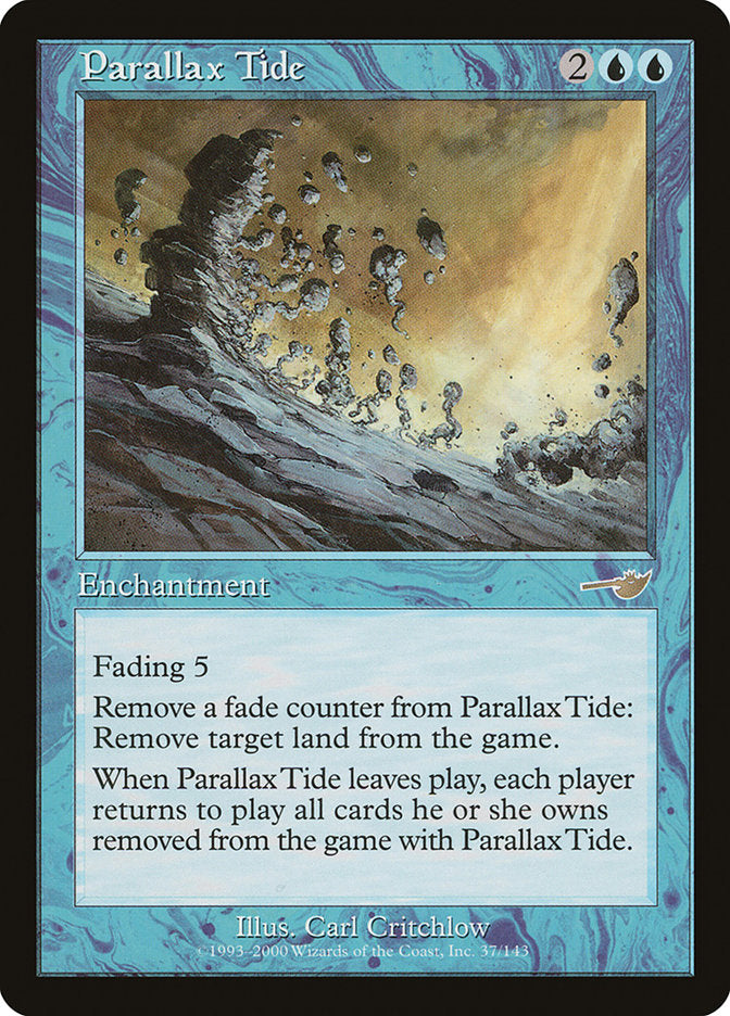 Parallax Tide [Nemesis] - Magic: The Gathering - Card Brawlers | Quebec | Canada |