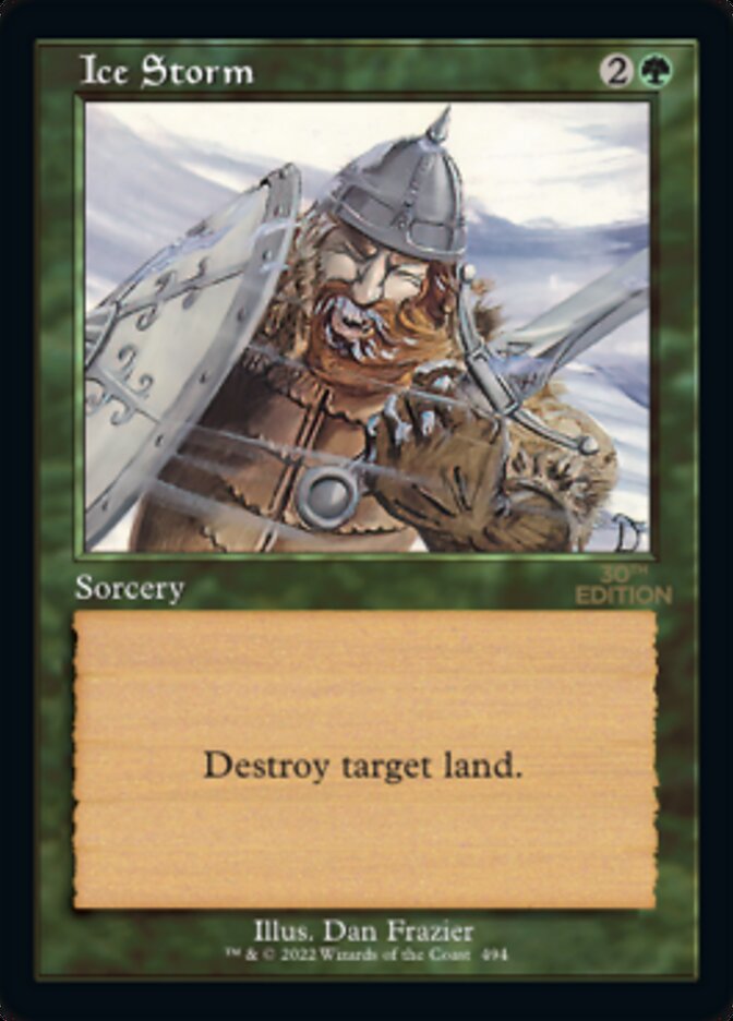 Ice Storm (Retro) [30th Anniversary Edition] - Magic: The Gathering - Card Brawlers | Quebec | Canada |
