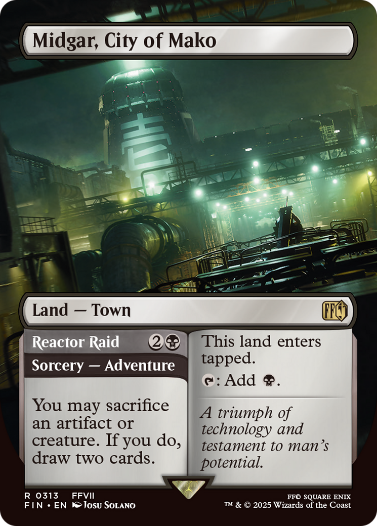 Midgar, City of Mako (Borderless) [FINAL FANTASY] - Magic: The Gathering - Card Brawlers | Quebec | Canada |