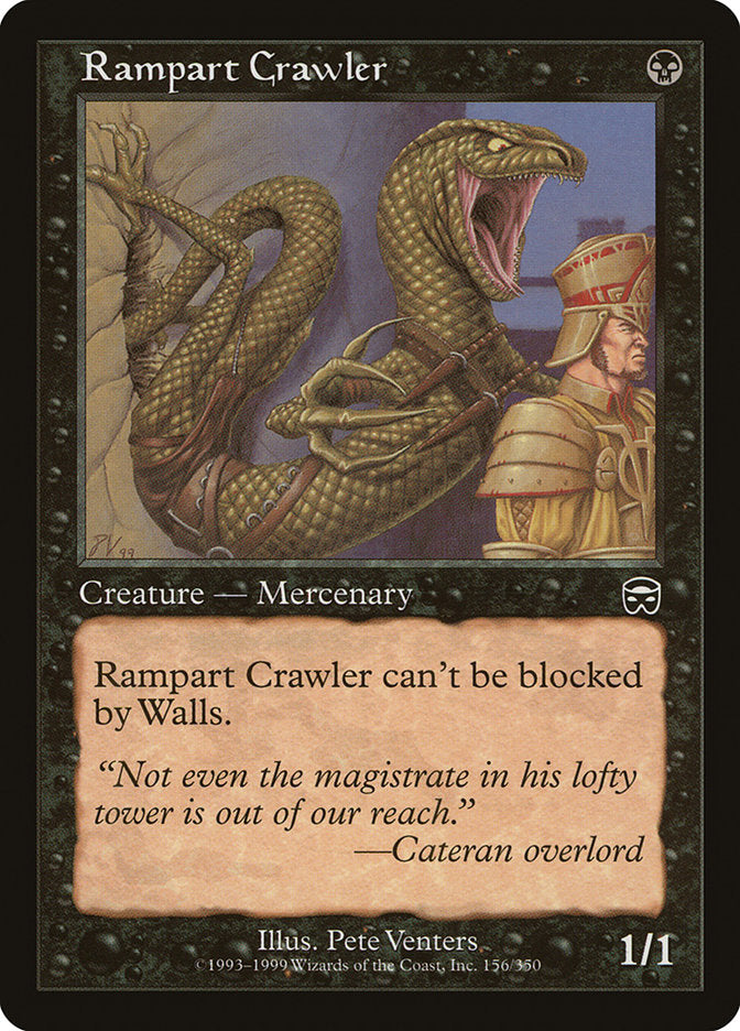 Rampart Crawler [Mercadian Masques] - Magic: The Gathering - Card Brawlers | Quebec | Canada |